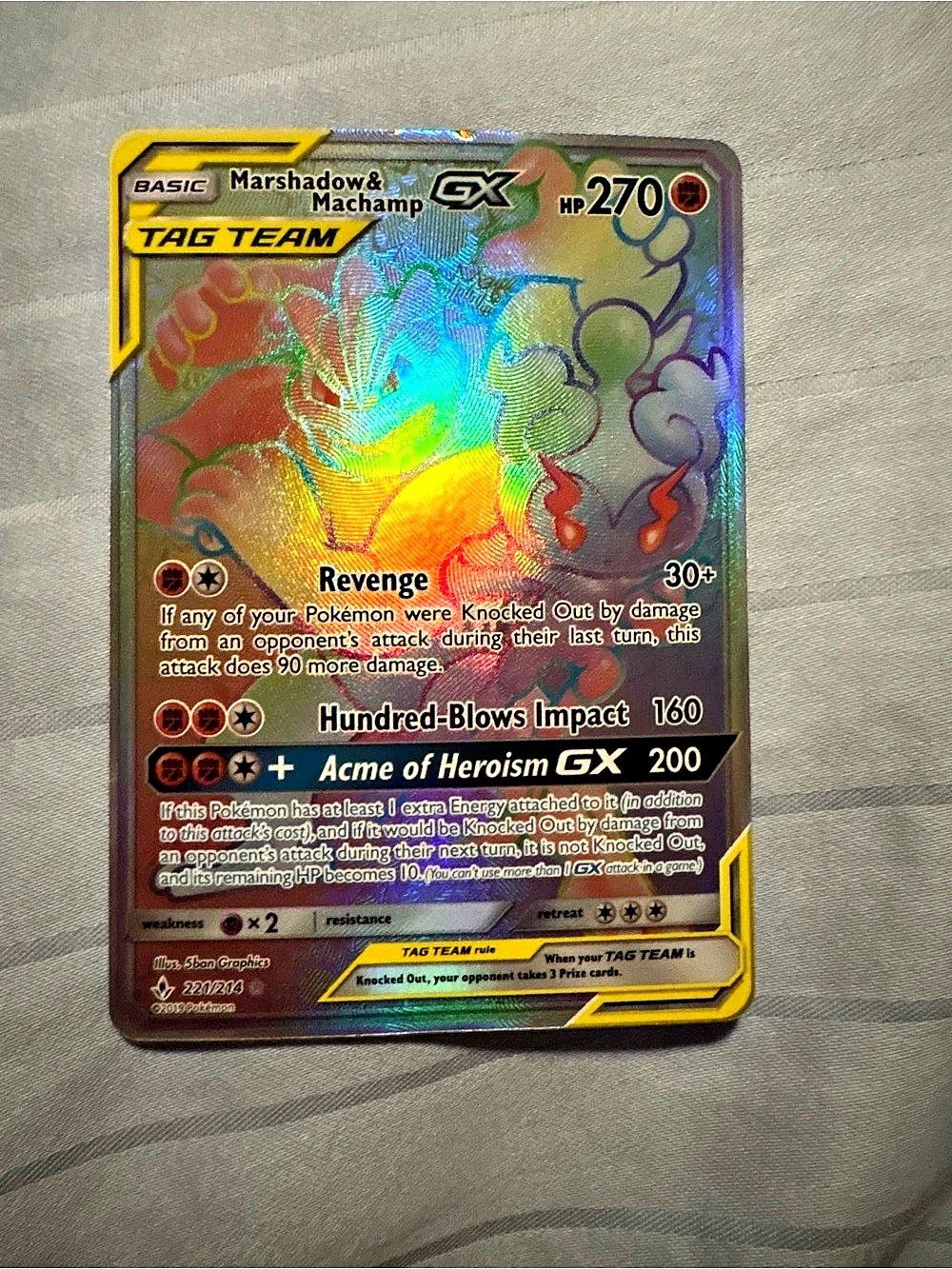 Pokémon Mega Heracross ex Trading Card Holo